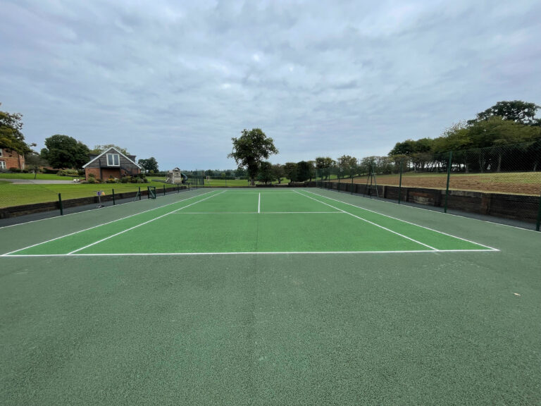 Tennis Court Construction Norwich Norfolk Simons Landscaping
