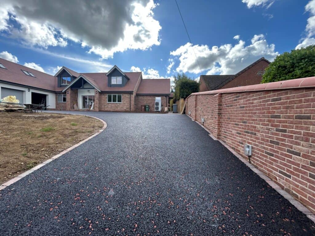 Midnight Asphalt Driveway